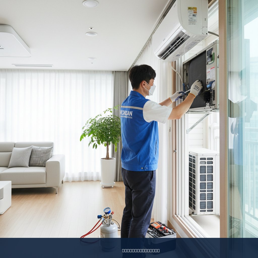 음봉면 에어컨 수리 후기: 쿨가이AC 덕분에 여름 걱정 끝!