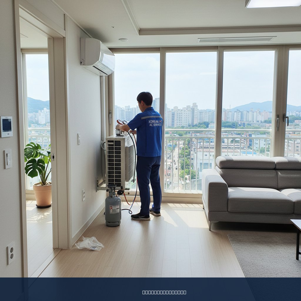 백현동 에어컨 가스충전, 신혼집 첫 여름을 구원한 후기!