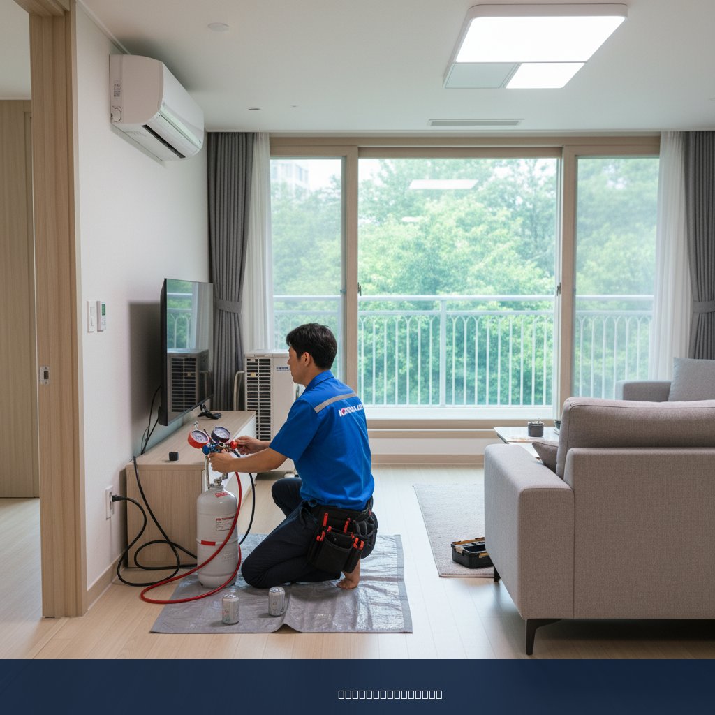 발산동 에어컨 가스충전, 신혼집 첫 여름 쿨가이AC 덕분에 시원해요!