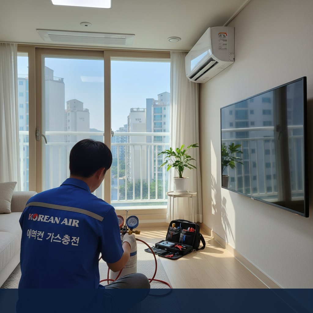 성정동 에어컨 가스충전, 한여름 오후의 기적! 쿨가이AC 후기