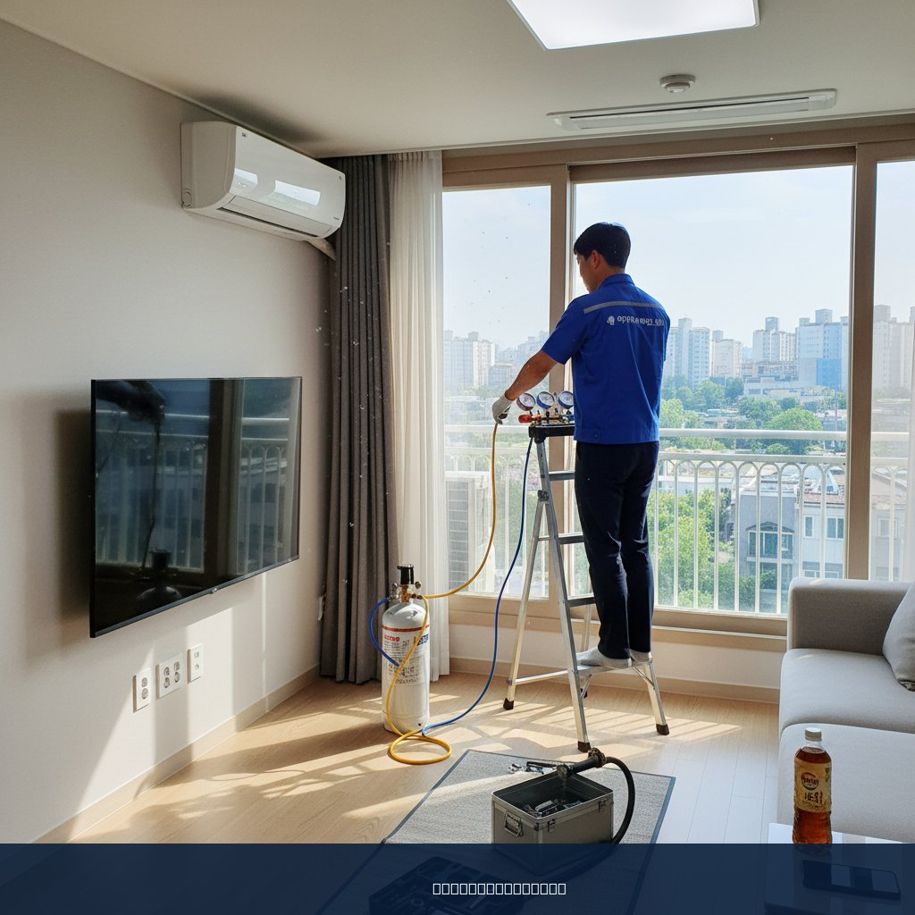 성정동 에어컨 가스충전, 신혼집 첫 여름 쿨가이AC 후기!