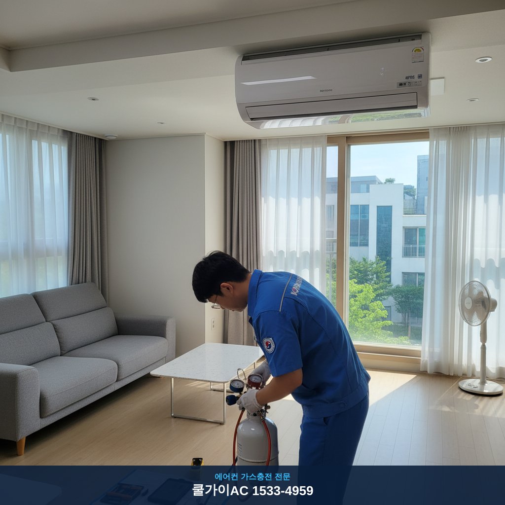 검단동 에어컨 가스충전 후기: 낡은 에어컨도 새 생명 얻네요!