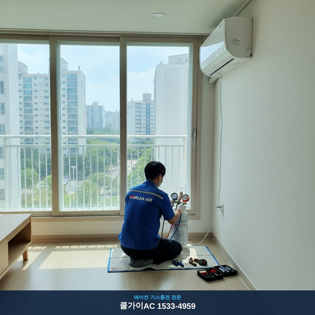 대구 고산동 에어컨 가스충전, 쿨가이AC 비용 비교 후기 (feat. 시지월드메르디앙)