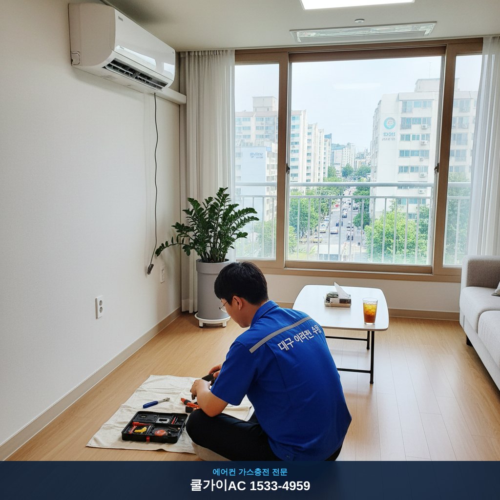대구 수성구 황금동 에어컨 수리, 주부의 찐 경험담!