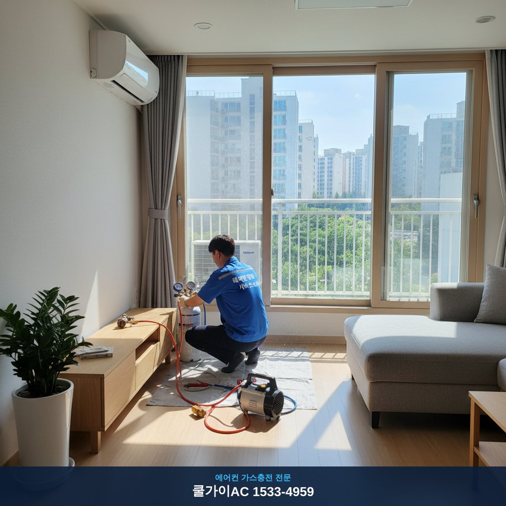 용산동 에어컨 가스충전, 쿨가이AC로 시원한 여름 되찾은 후기!