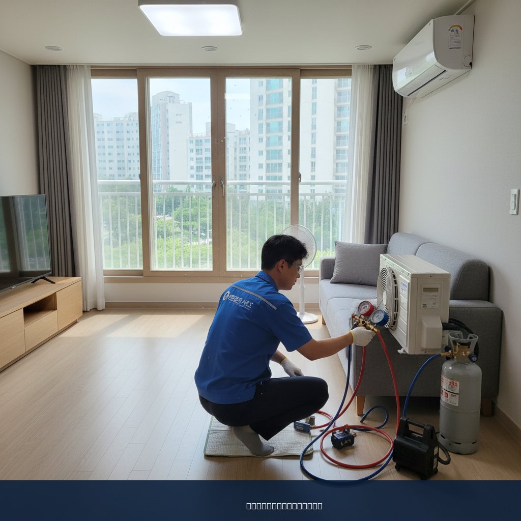 노은동 에어컨 가스충전, 쿨가이AC로 시원한 여름 되찾은 후기