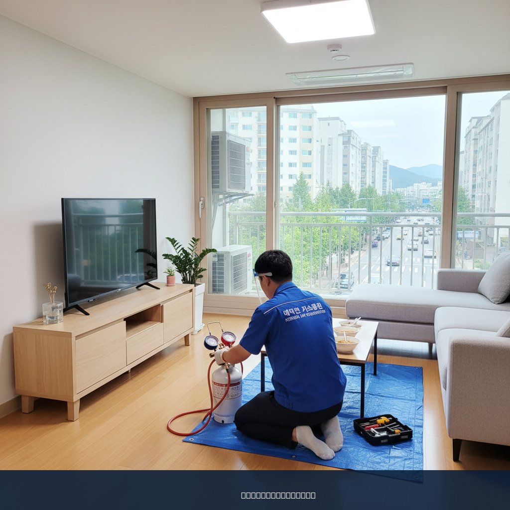 노은동 에어컨 가스충전 신혼부부 찐후기 비용 만족도