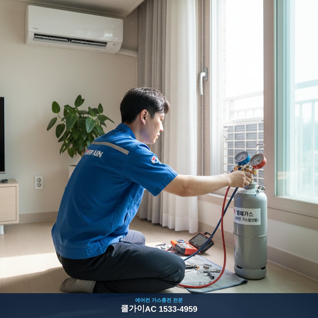 도봉동 에어컨 가스충전 후기: 전기요금 폭탄 피한 찐 경험담!