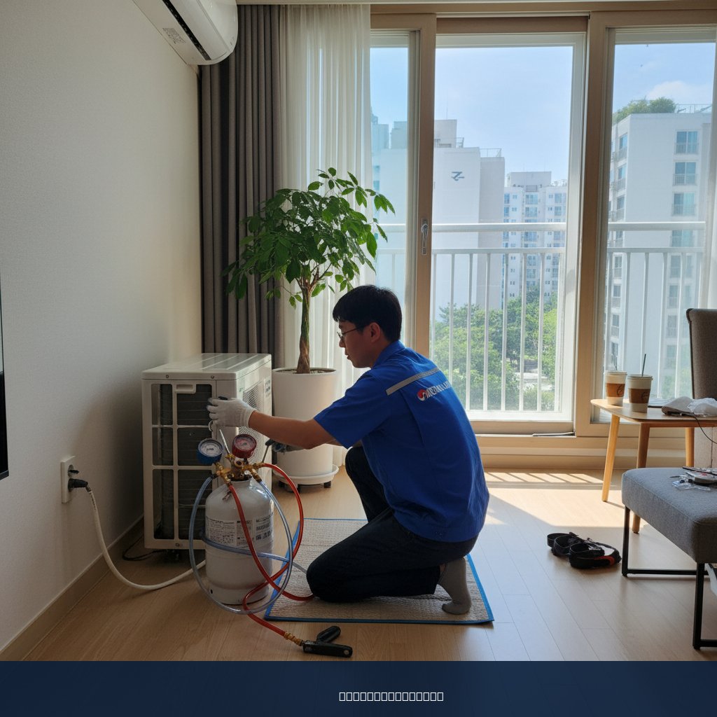 동작동 에어컨 가스충전, 신혼집 첫 여름 쿨가이AC 덕분에 시원해요!