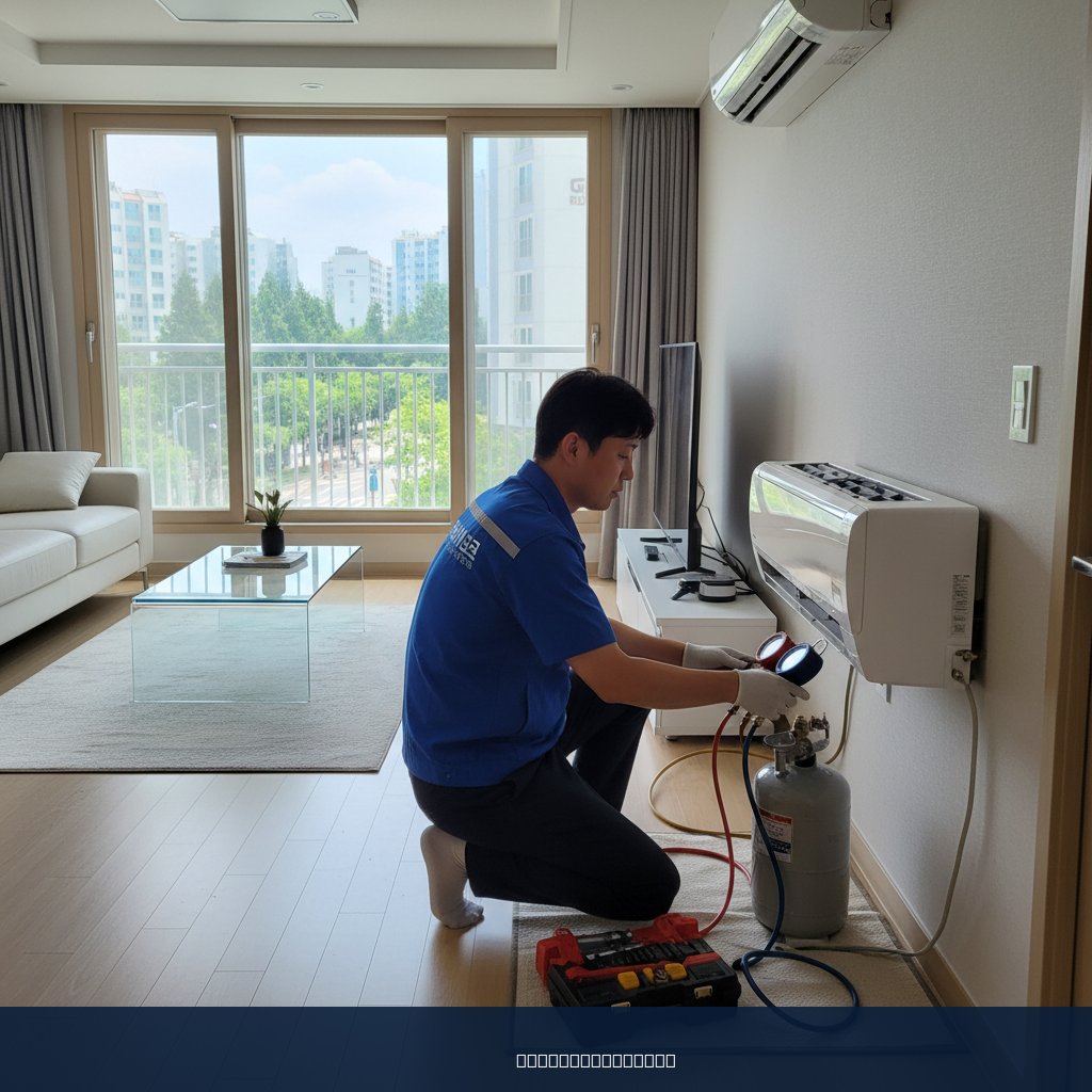 운양동 에어컨 가스충전, 쿨가이AC 내돈내산 비용 비교 후기!