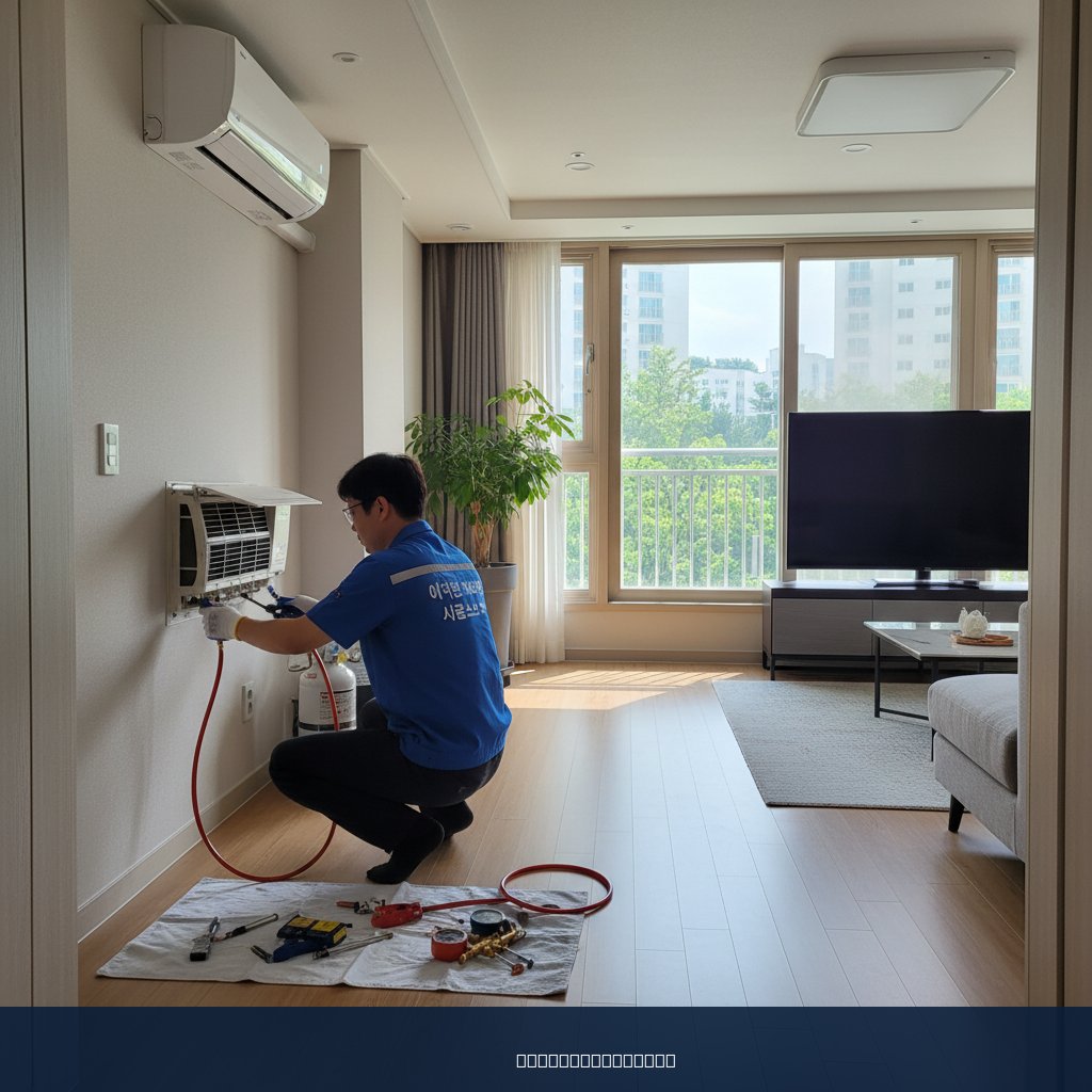 일산동 에어컨 가스충전, 신혼집 첫 여름 시원하게 보낸 후기!