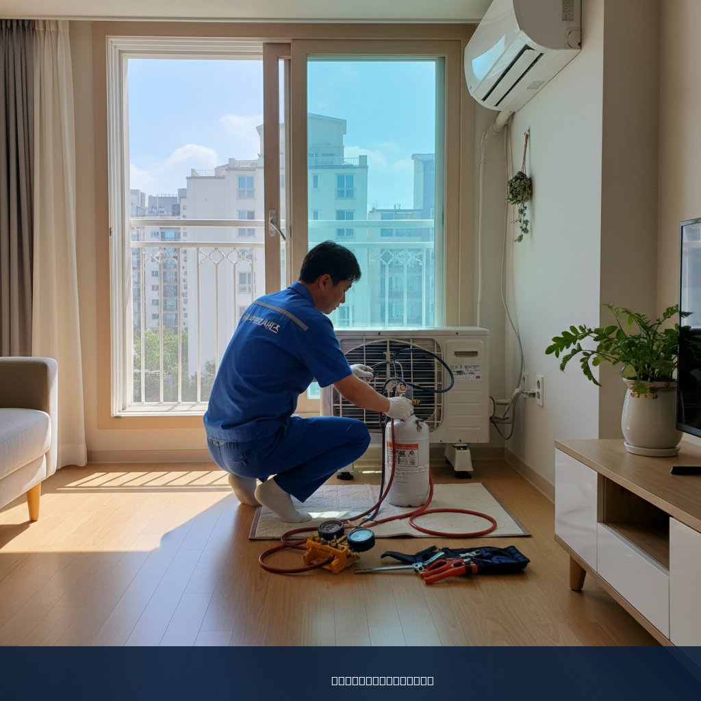 관악동 에어컨 가스충전, 우리집 구형 에어컨 시원함 되찾은 후기!
