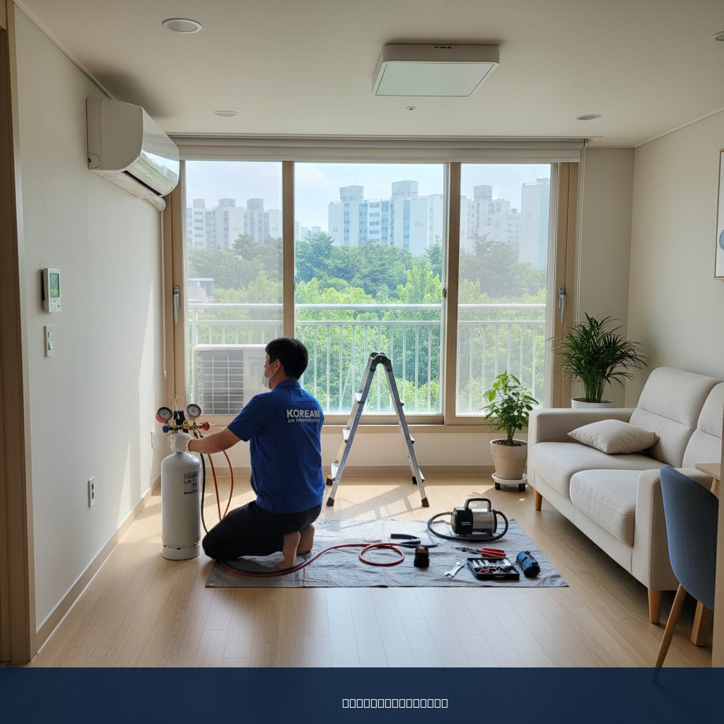 태전동 에어컨 가스충전, 주부의 찐 경험담! 쿨가이AC 덕분에 여름 걱정 끝!