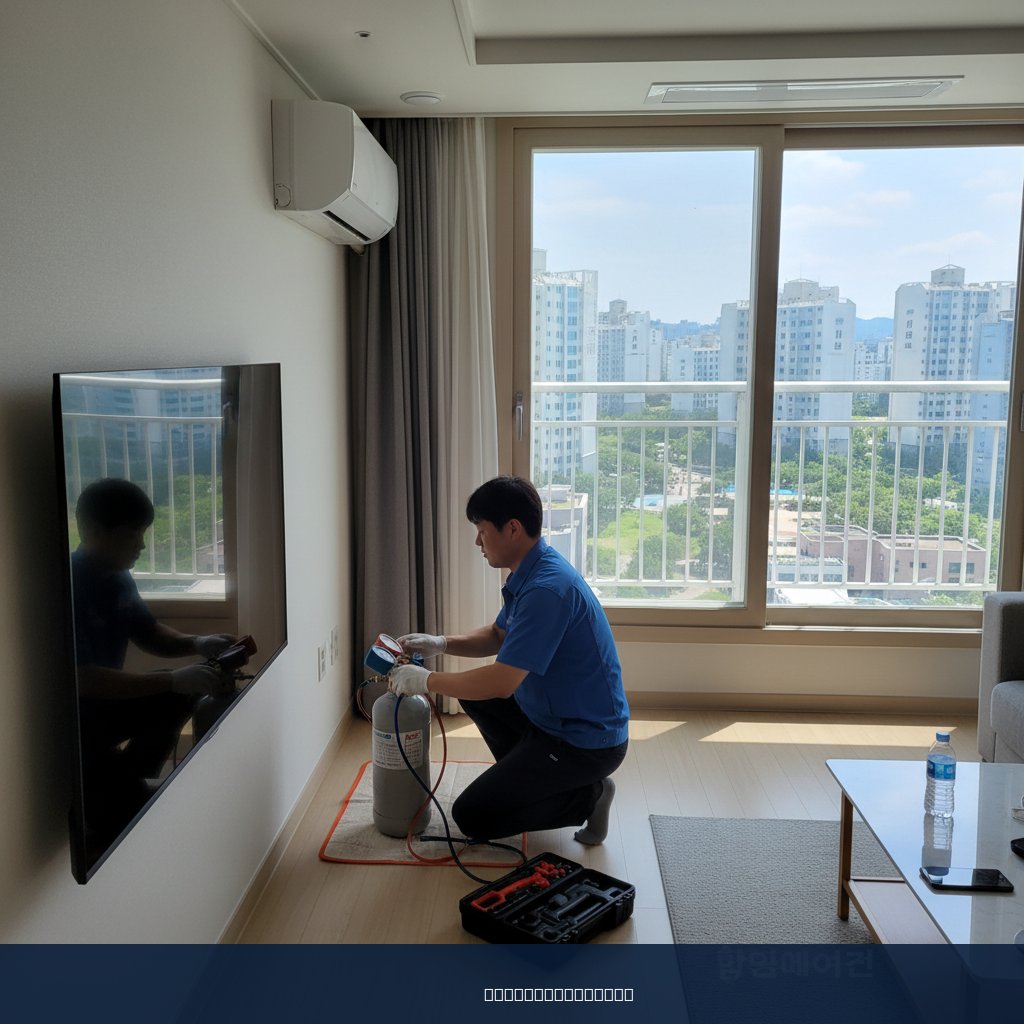 망월동 에어컨 가스충전, 이사 후 쾌적함 되찾은 솔직 후기