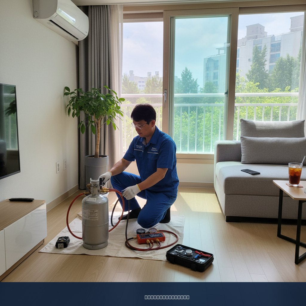 홍대입구 에어컨 가스충전, 쿨가이AC 덕분에 시원한 여름 되찾았어요!