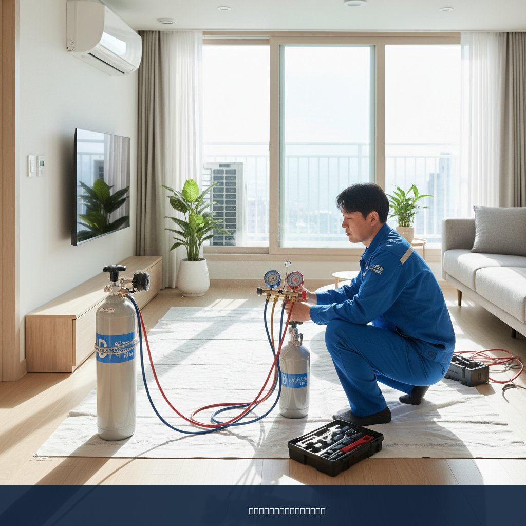 일원동 에어컨 가스충전, 신혼집 첫 여름을 구원한 찐후기!