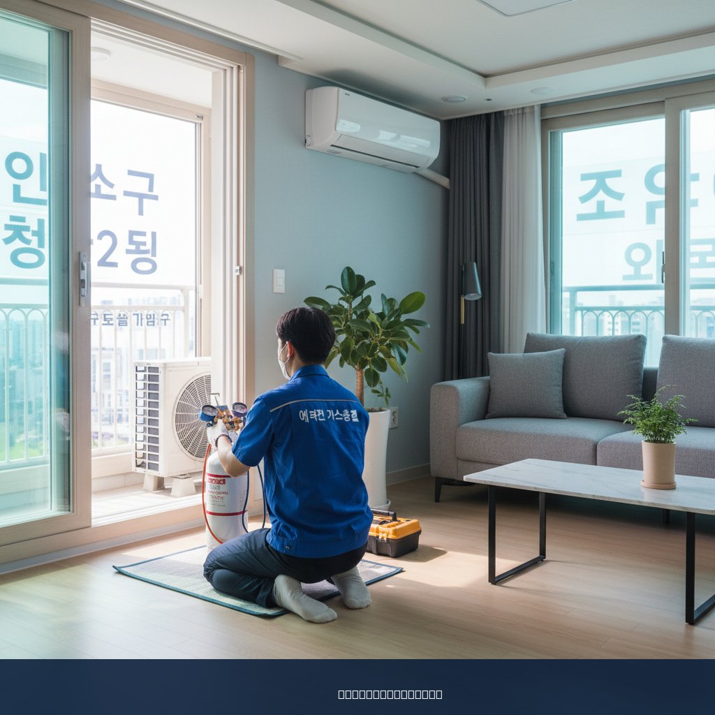청라2동 에어컨 가스충전 비용비교 후기 쿨가이AC 선택한 이유