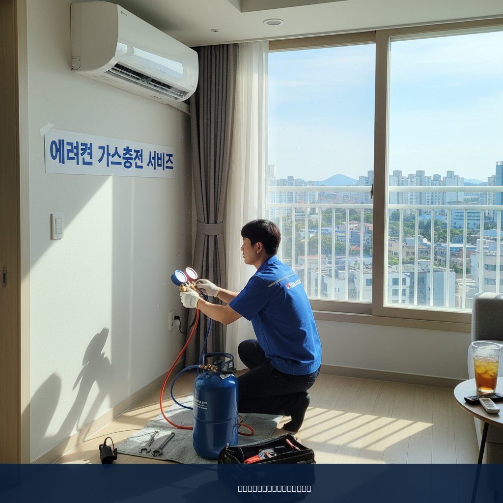 마전동 에어컨 가스충전, 신혼집 여름 구원 후기!