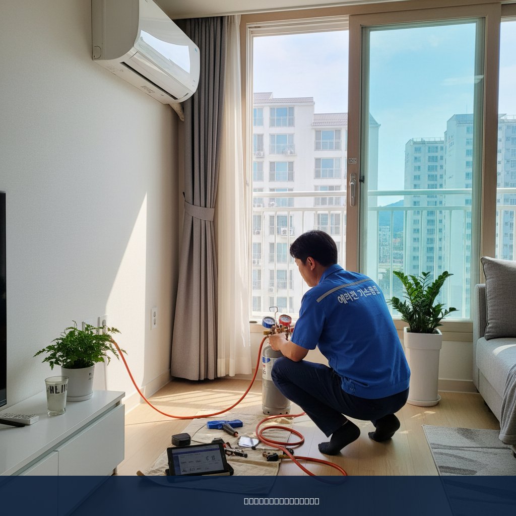마전동 에어컨 가스충전 후기, 쿨가이AC 덕분에 여름 걱정 끝!