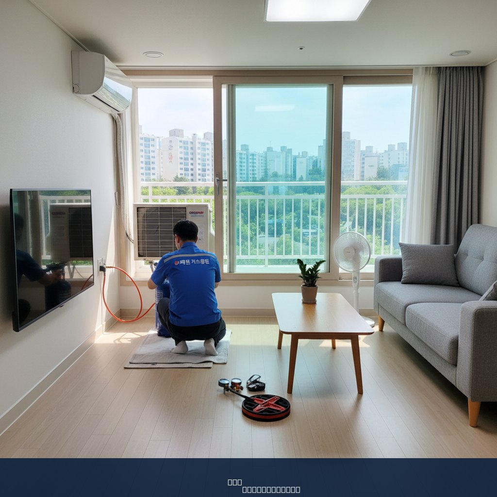 운서동 에어컨 가스충전 후 냉방병 탈출! 우리 가족 건강 지키기
