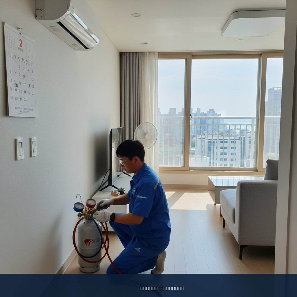 영종동 에어컨 가스충전 후기: 쿨가이AC 비용 비교 대만족!