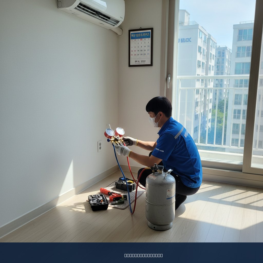 연수동 에어컨 가스충전 후기: 쿨가이AC 덕분에 시원한 여름!