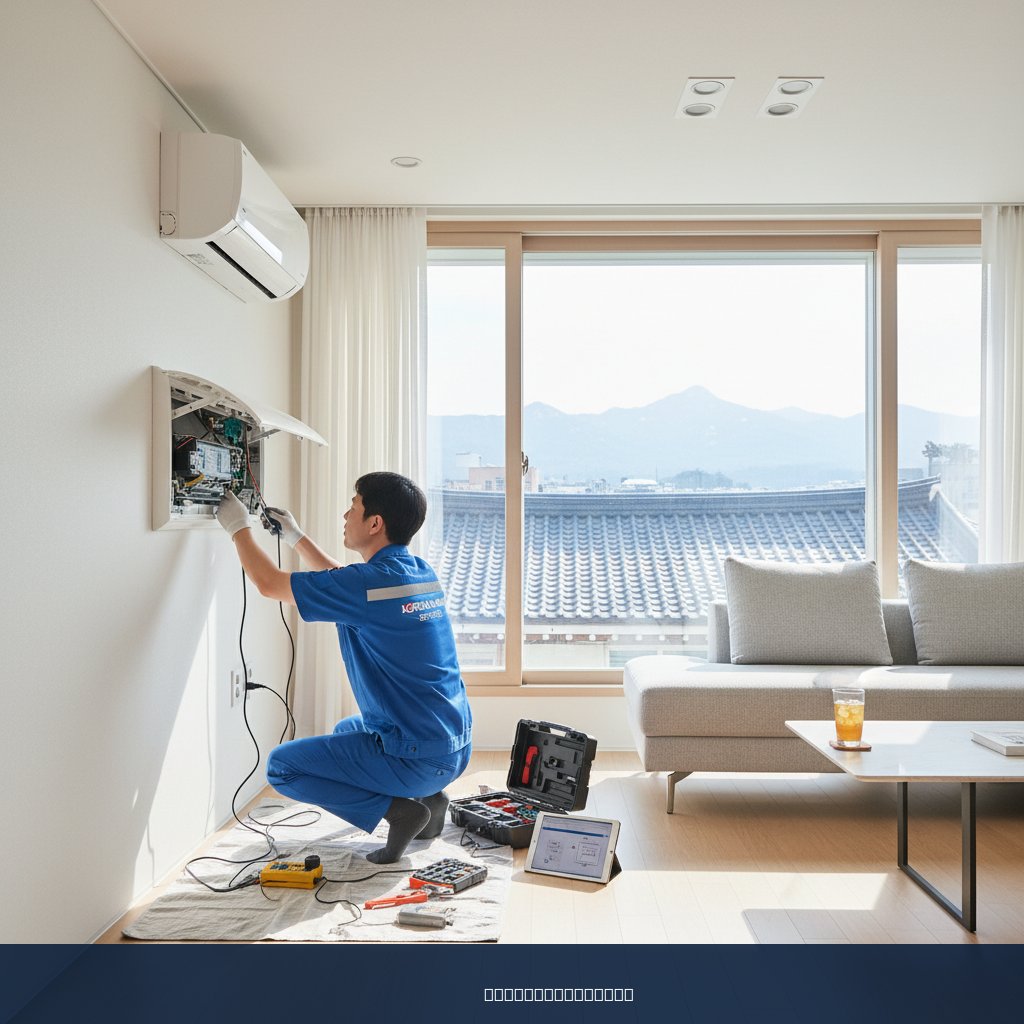 인사동 에어컨 수리, 주부의 좌충우돌 에어컨 고장 해결기!