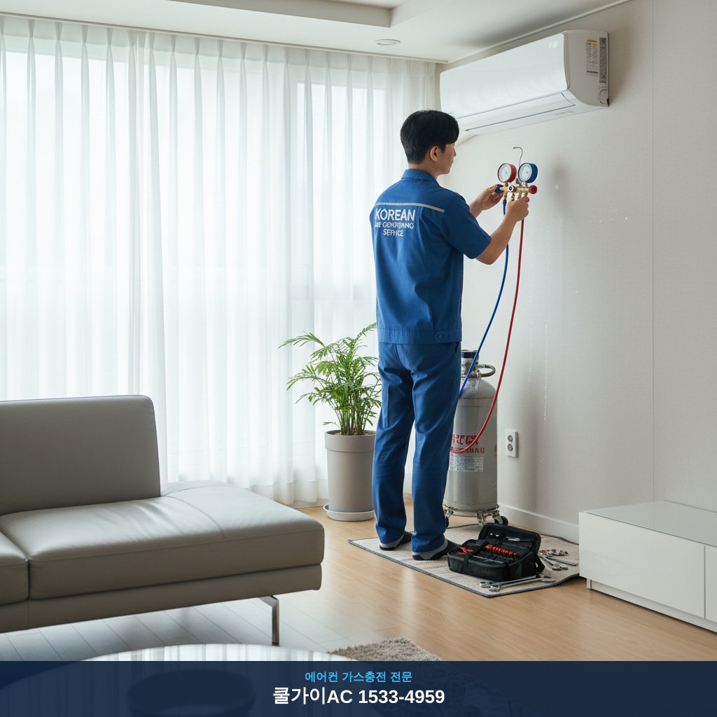김제 요촌동 에어컨 가스충전, 이사 스트레스 날려버린 시원한 경험!