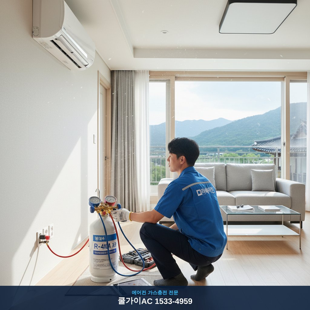 내장산 인근 에어컨 가스충전, 쿨가이AC 덕분에 여름 걱정 끝!
