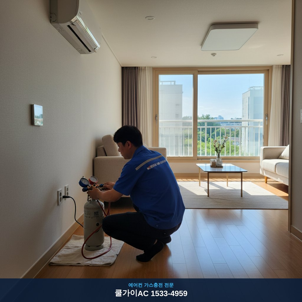 전주 덕진동 에어컨 가스충전, 쿨가이AC로 시원한 여름 되찾은 후기!