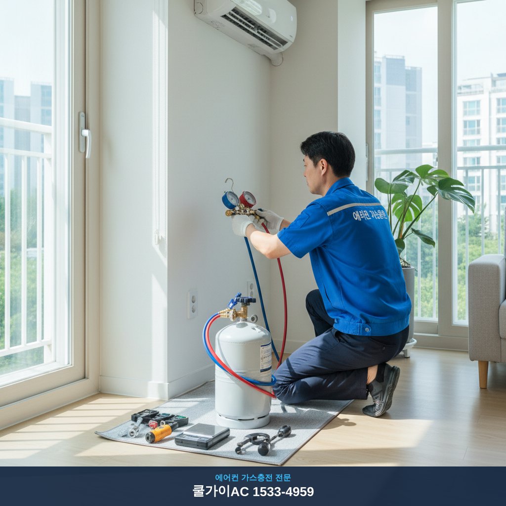 완주 이서면 에어컨 가스충전 후 전기요금 확 줄었어요! (내돈내산 솔직 후기)