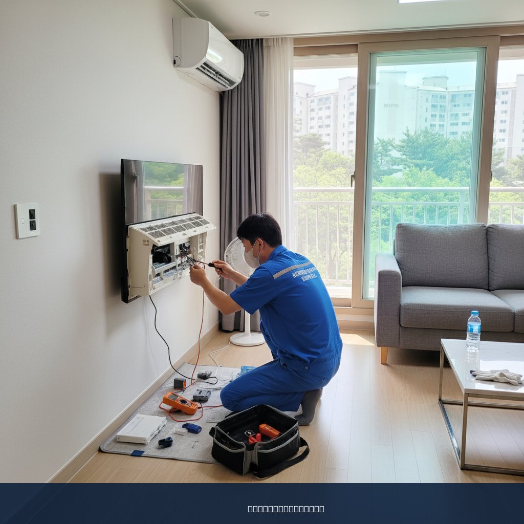 정릉동 에어컨 수리: 이사 후 쿨가이AC 덕분에 여름 걱정 끝!