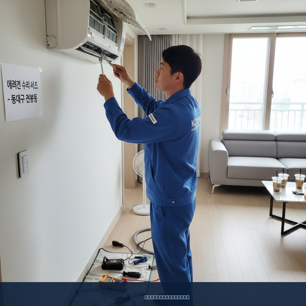 전농동 에어컨 수리, 쿨가이AC 덕분에 시원한 여름 되찾았어요!