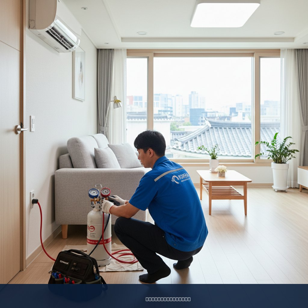 종로동 에어컨 가스충전, 이사 후 찜통 더위 탈출 성공 후기!