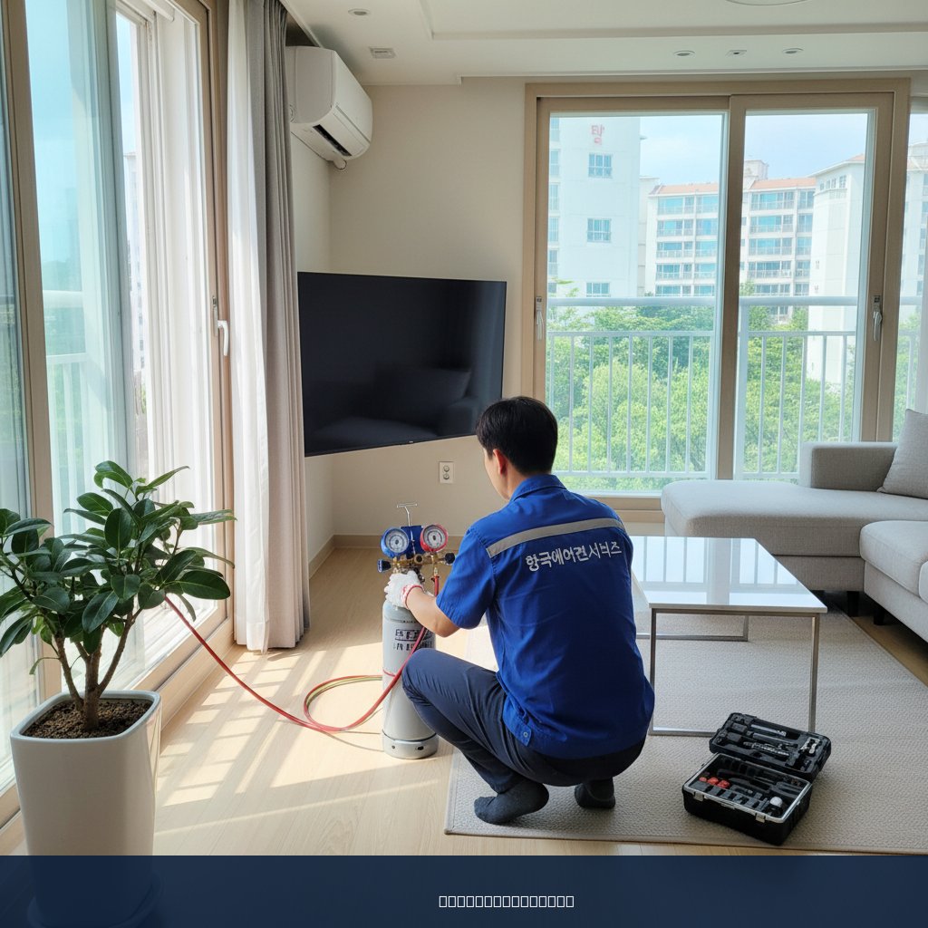 서정동 에어컨 가스충전, 이사 후 쿨가이AC 덕분에 여름 걱정 끝!
