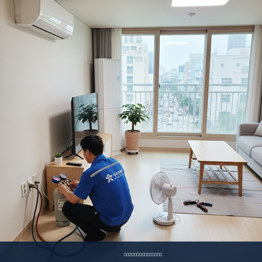 사당동 에어컨 가스충전, R-22 구형 냉매 에어컨 시원함 되찾은 후기
