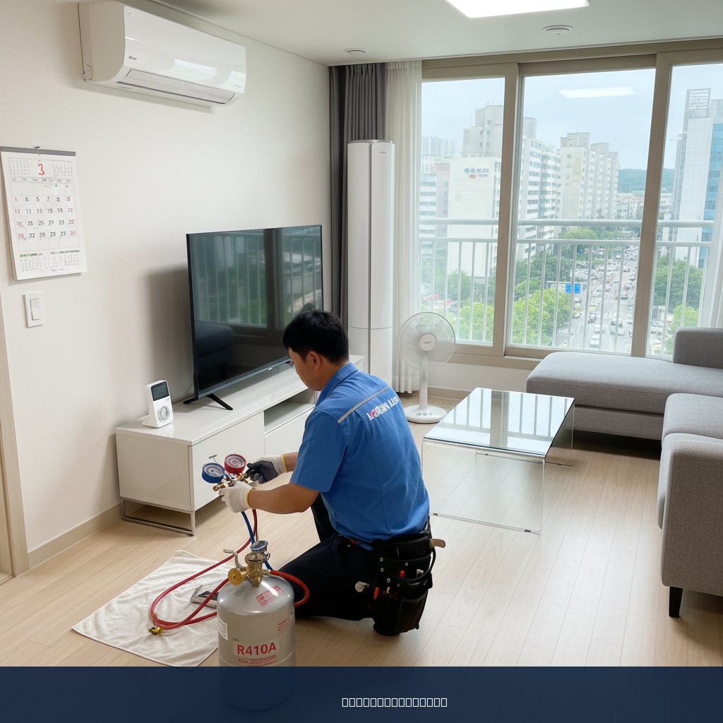 삼성동 에어컨 가스충전 후기: 신혼집 여름 구원 대작전!