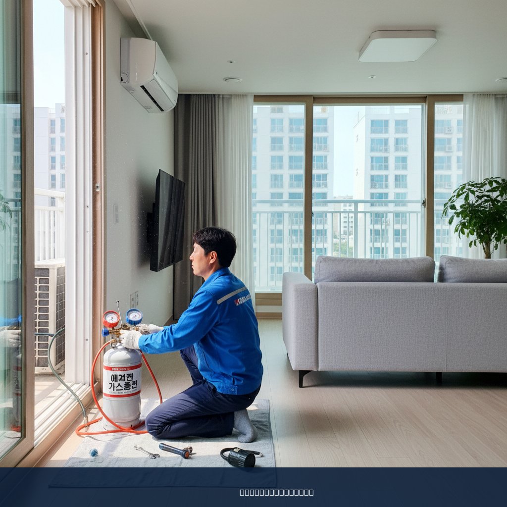 배곧동 에어컨 가스충전 후기: 전기요금 폭탄 피한 찐 경험담!