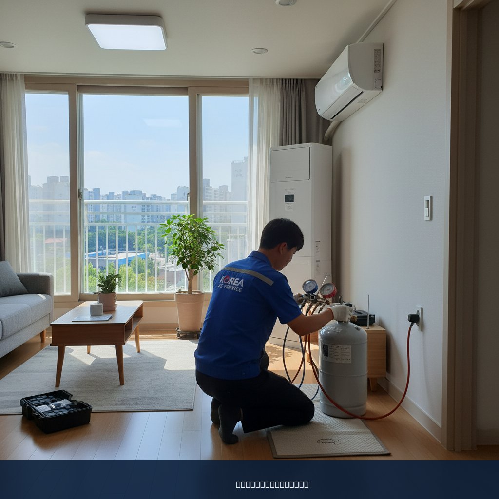 권선동 에어컨 가스충전, 쿨가이AC 덕분에 여름 더위 걱정 끝!