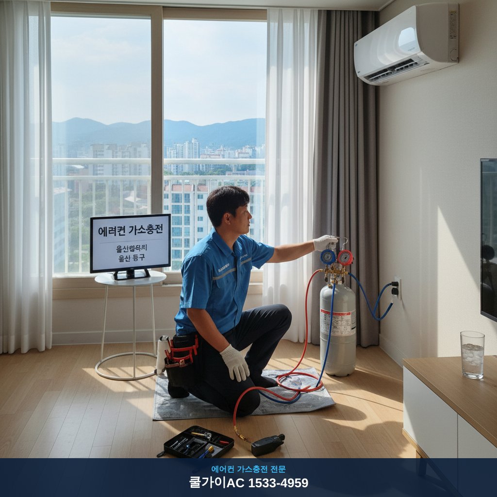 울산 동구 에어컨 가스충전 후기: 전기요금 폭탄 피한 찐 경험담!
