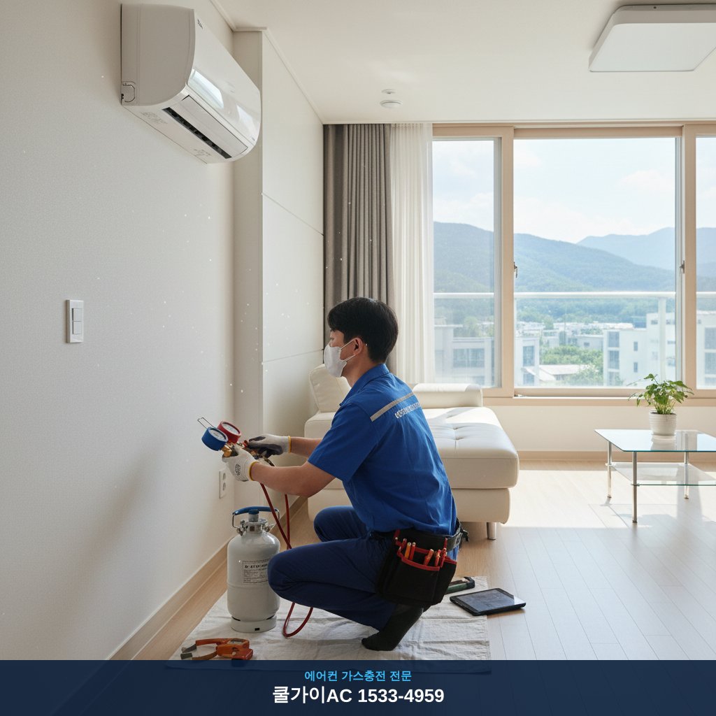 언양읍 에어컨 가스충전, 우리 신혼집 여름 구원 후기!