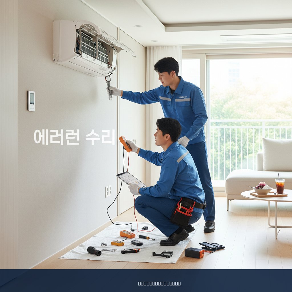 양재동 에어컨 수리 여름철 긴급 출동! 쿨가이AC 덕분에 살았어요